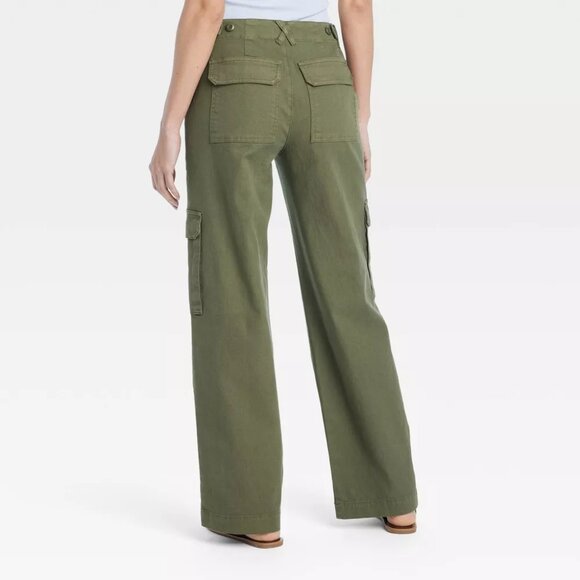 Universal Thread Pants - NWOT, SZ 10, OLIVE GREEN, Utility Cargo Pants